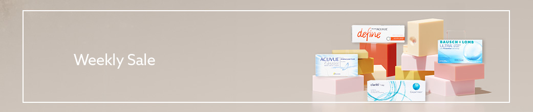sale on contact lenses